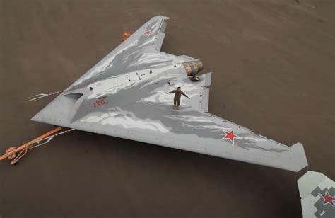 Okhotnik stealth drone