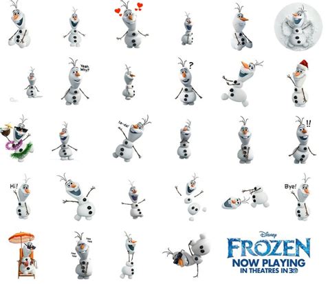 Olaf Emotions