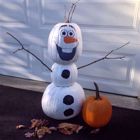 Olaf Pumpkin Carving Tips