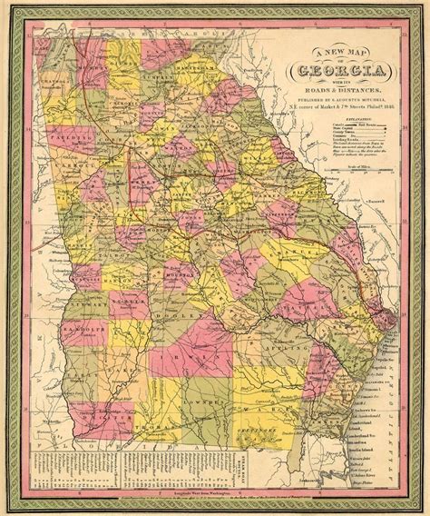 Old Georgia Atlases