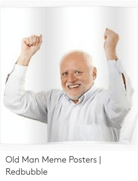 Old Man Meme Template