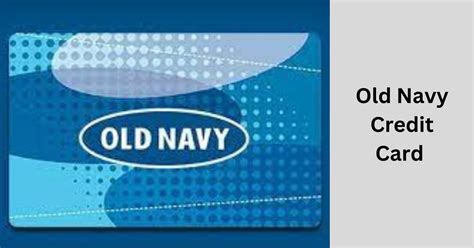 Old Navy Credit Card