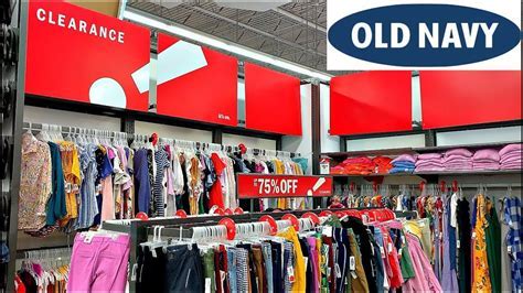 Dollar deal items at Old Navy