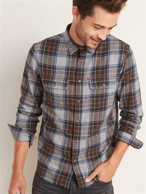 Old Navy Flannel Shirts for Men