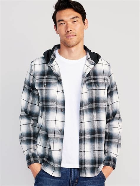 Old Navy Flannel Shirts with Hood