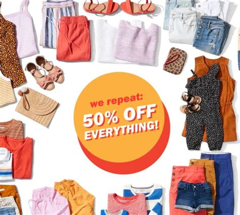 Old Navy sale banner