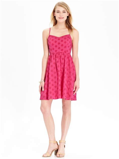 Old Navy sundress with bright colors