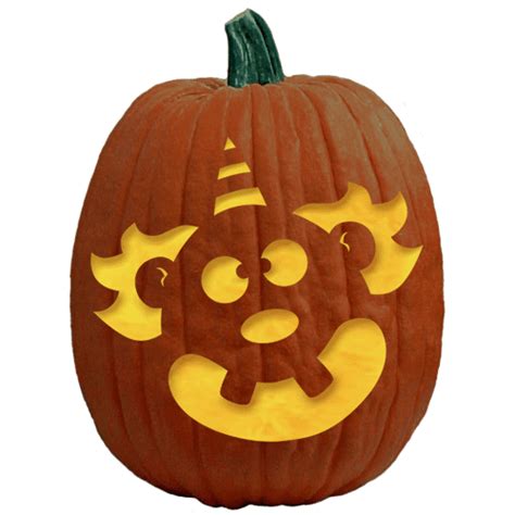 Ollie Pumpkin Carving Template