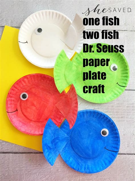 One Fish Two Fish Crafts for Kids