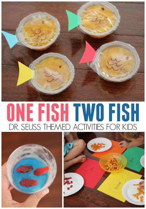 One Fish Two Fish Education Activities