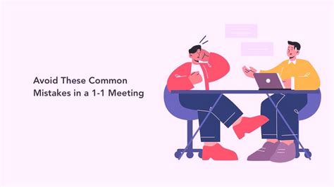 One-on-one meeting tips