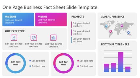 One-Page Business Plan Template PowerPoint