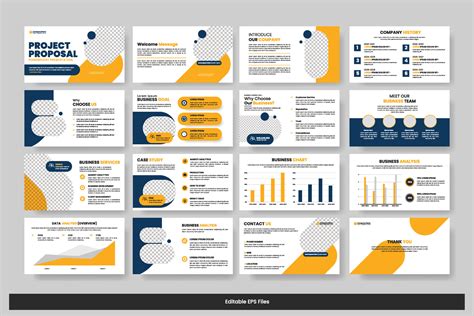 One Page Slide Template Design Inspiration