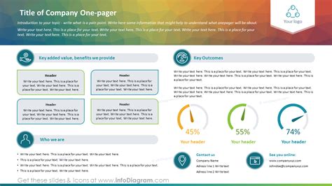 One Pager Powerpoint Template Design Tools