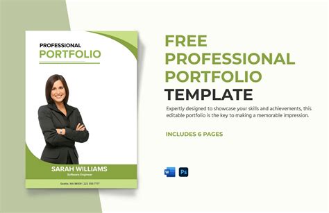 Portfolio One Pager Template Design