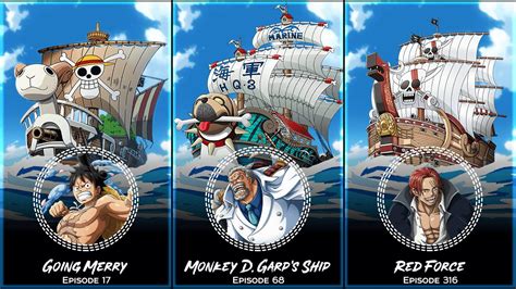 One Piece Ship Designs