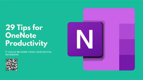 OneNote Productivity Tips