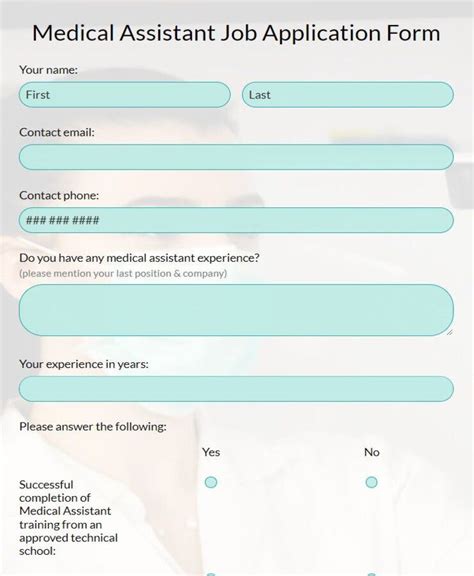 Online application form for SNAP