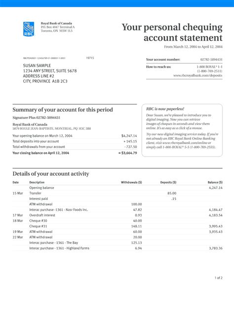 Online Bank Statement Generators