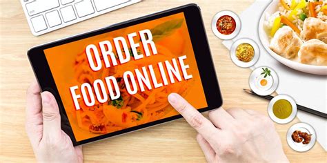 Online banking for food ordering