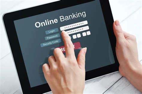 Online banking method