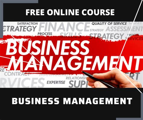 Online Business Management Courses