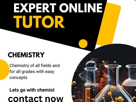 Online chemistry tutoring