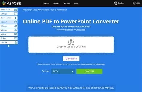 Online-Convert VBA to PowerPoint Converter