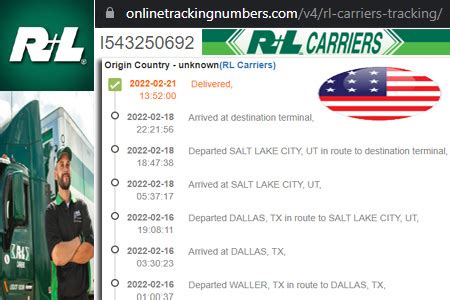 Online directories RL Carriers