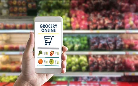 Online Grocery Stores Checking Account Payment