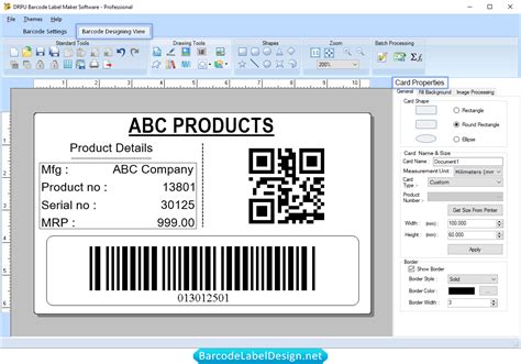 Online label software for custom printable stickers