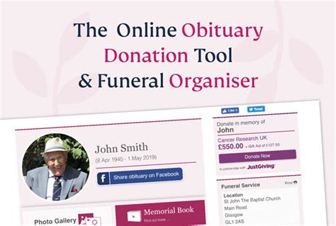 Online Obituary Platform