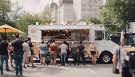 Online ordering systems for food trucks