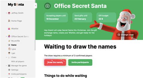 Online Secret Santa Generator