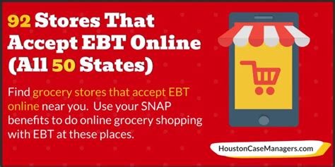 Online Shopping with EBT Benefits