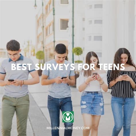 Online surveys and reviews for teens