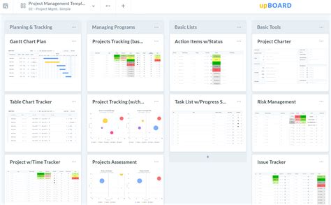 Online template tool example