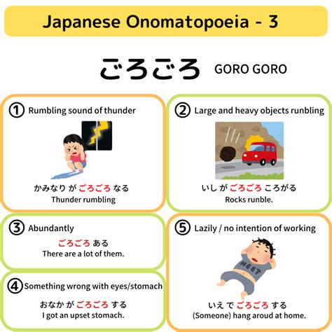 Onomatopoeia in Japanese