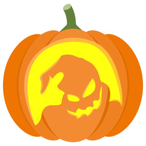 Oogie Boogie Pumpkin Stencil