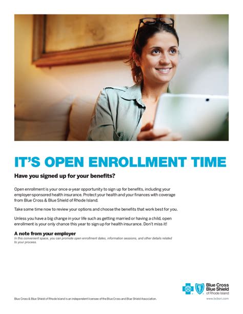 Open Enrollment Flyer Design Tips 1