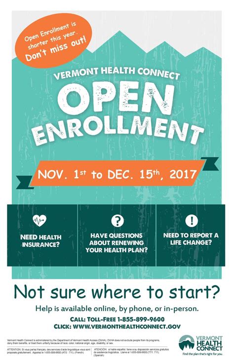 Open Enrollment Flyer Template 1