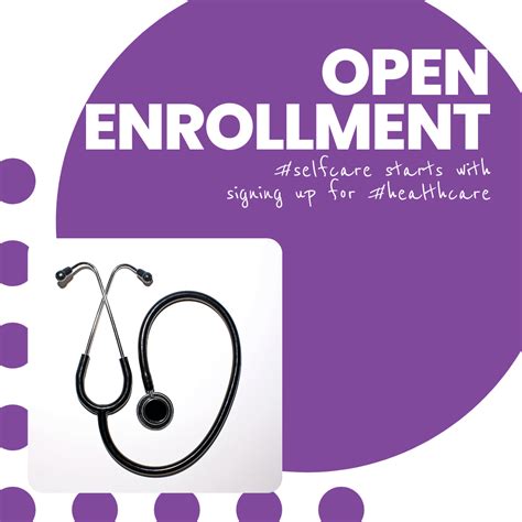 Open Enrollment Flyer Template Communication