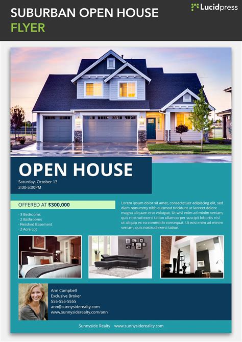 Open House Flyer Template