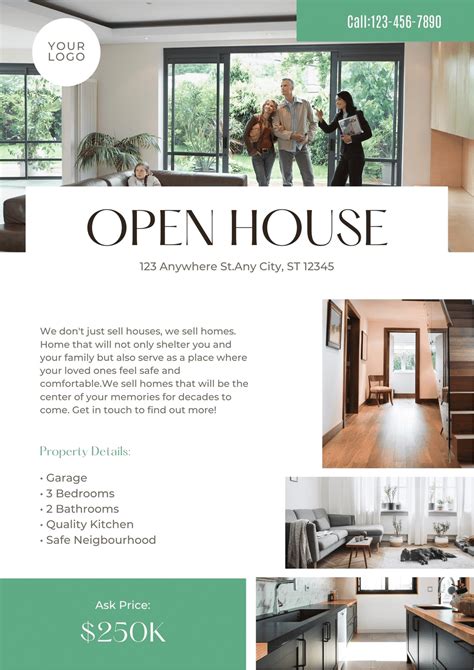 Open House Flyer Templates Free Download