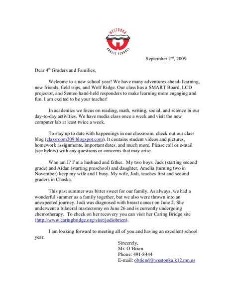 Open House Letter Template