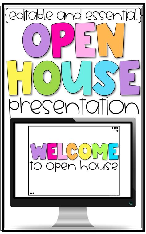 Open house presentation ideas