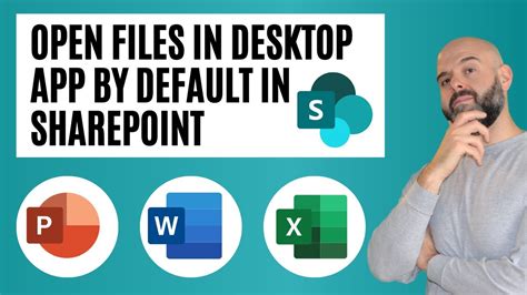 Opening SharePoint Excel files in desktop app