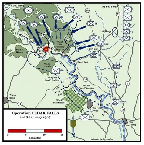 Operation Cedar Falls in Vietnam