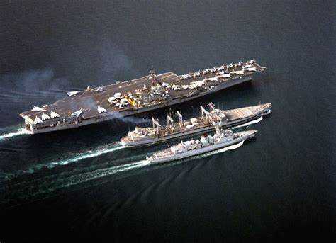 Aircraft Carrier in Operation Desert Storm