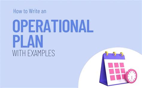 Operational Planning and Execution